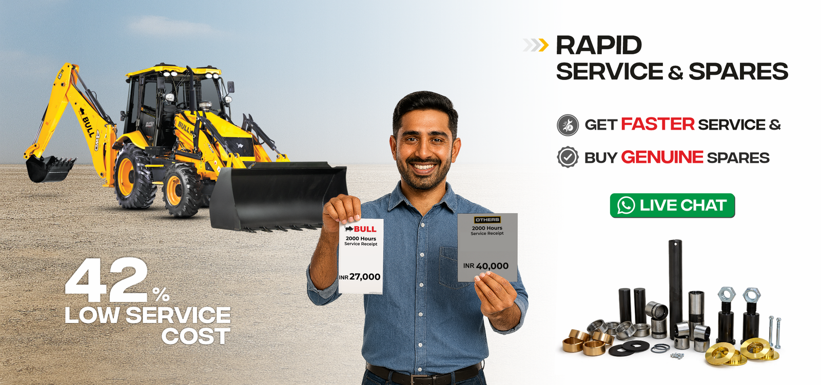 Service and Spare Parts Banner